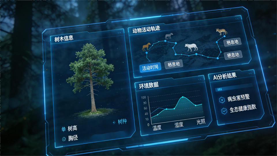 某生态林场一体化智慧管护应用